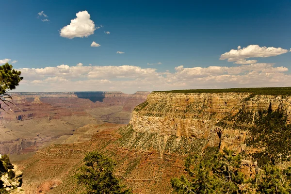 Pohled z bodu maricopa grand Canyonu na severní okraj, shado — Stock fotografie