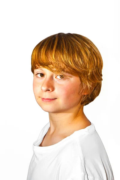 Portrét roztomilého chlapce — Stock fotografie