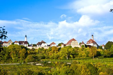 Rothenburg ob der tauber, medieval Times eski ünlü şehir