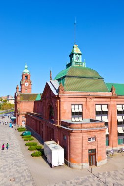 ünlü classsicistic eski tren istasyonunda wiesbaden