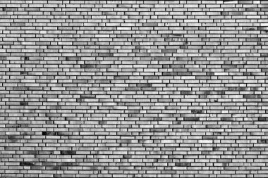 Black and white brick wall clipart