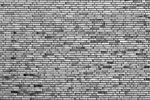 Black and white brick wall