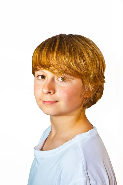 Portrait of cute boy Stock Picture