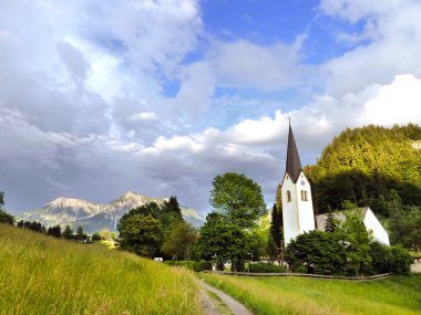 güzel köy tiefenbach allgaeu bölge