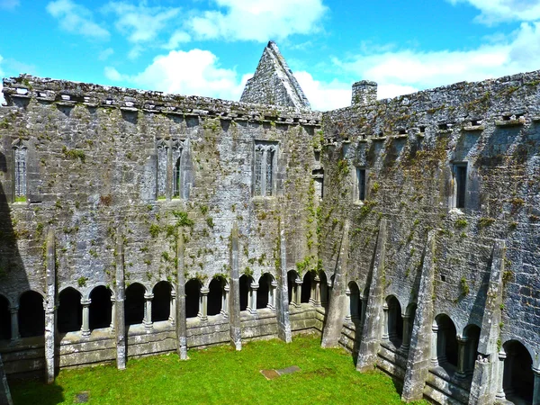 Famosa Abadía de Quin en Irlanda —  Fotos de Stock