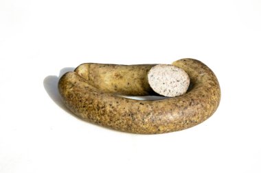 Liver sausage in detail clipart