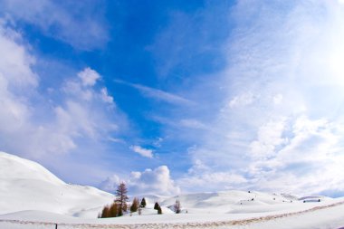 Dolomit dağlar, sella pass