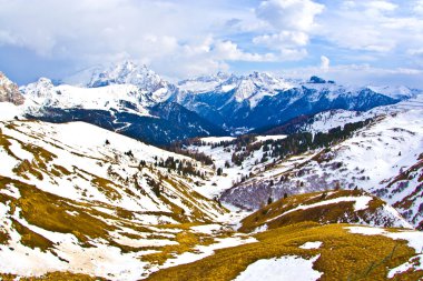 Dolomit dağlar, sella pass