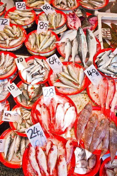 Pescado fresco en el mercado —  Fotos de Stock
