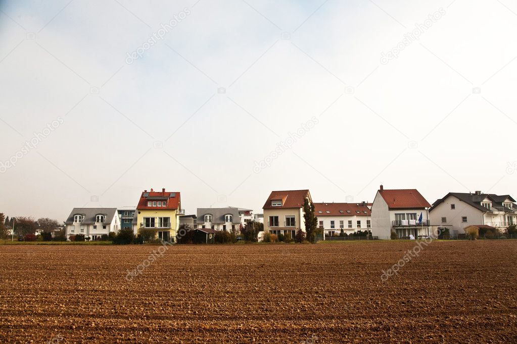 New settlement on the boarder of acres, building site for detached houses