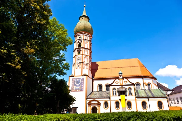 Famous cloister of Andechs — Stock Photo, Image