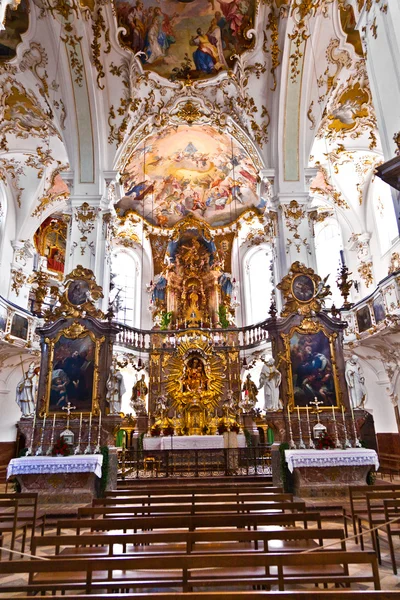 Berömda klostret andechs från insidan — Stockfoto