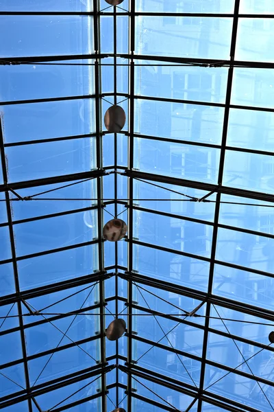 Glass roof of famous cloister of Andechs — Stock Photo, Image