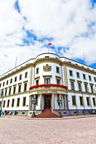 Hessischer Landtag in Wiesbaden — Stock Photo, Image