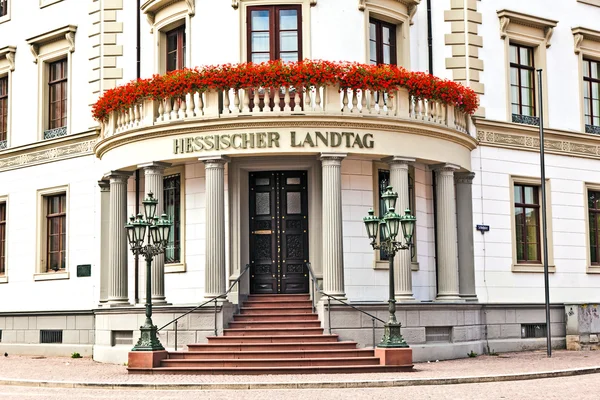 Hessischer Landtag in Wiesbaden — Stock Photo, Image