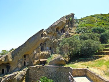 ünlü manastır david gareja Gürcistan