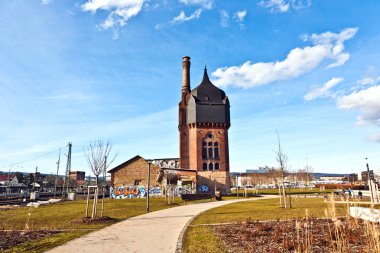 tarihi watertower yapı tuğla