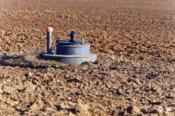 stock image Tank in field