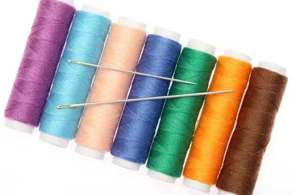 Thread and needle — Stock Photo, Image