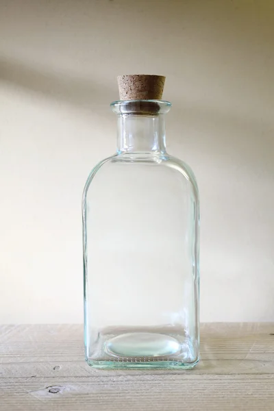 Старий скляна пляшка — стокове фото