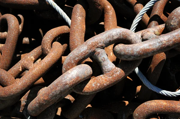 Rusted chain — Stock Photo, Image