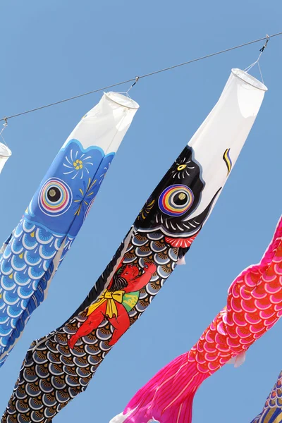 日本の鯉凧 — Stock fotografie