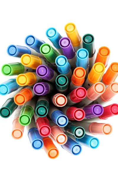 Барвисті ручки — стокове фото