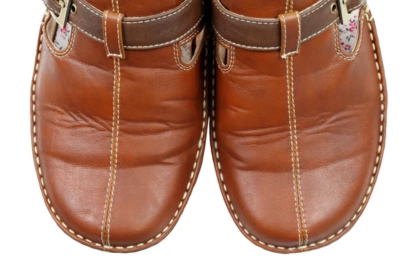 갈색 신발 — 스톡 사진