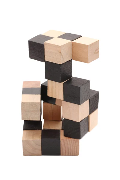 Dřevěné kostky — Stock fotografie