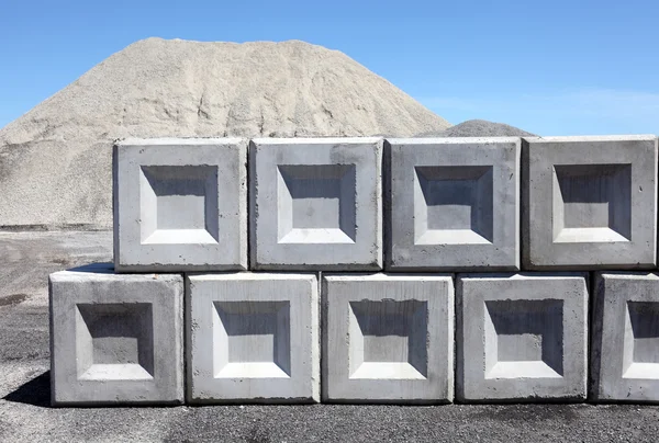 Bloco de concreto — Fotografia de Stock