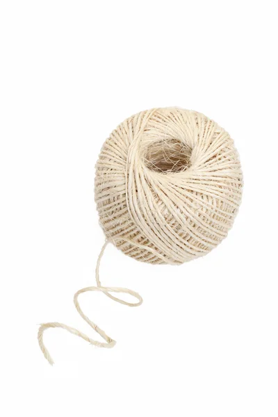 麻の糸のスプール — ストック写真