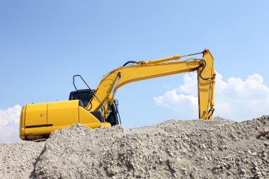 Loader Excavator clipart