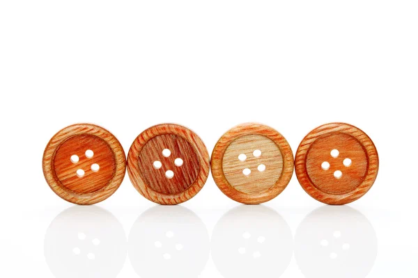 木製のボタン — ストック写真
