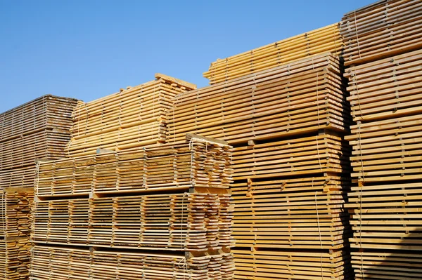 Lumber yard — Stock Photo, Image