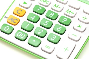 Calculator closeup clipart