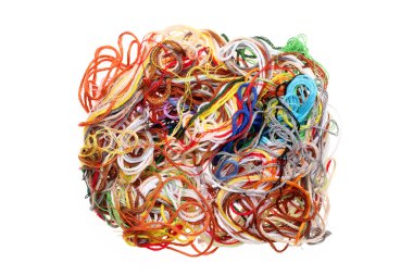 Entangled threads clipart