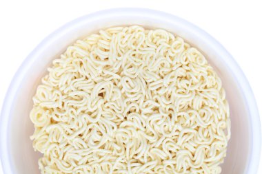 Cup of dried noodles clipart