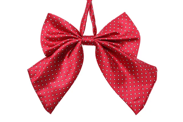 Red bow tie voor vrouwen — Stockfoto
