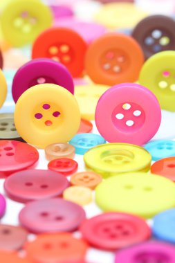 Colorful buttons clipart