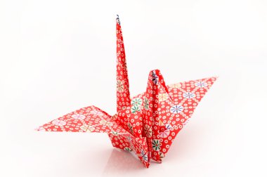 Origami birds clipart