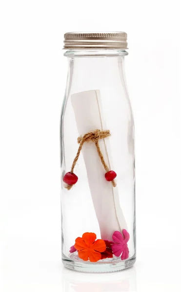 Message in a bottle — Stock Photo, Image
