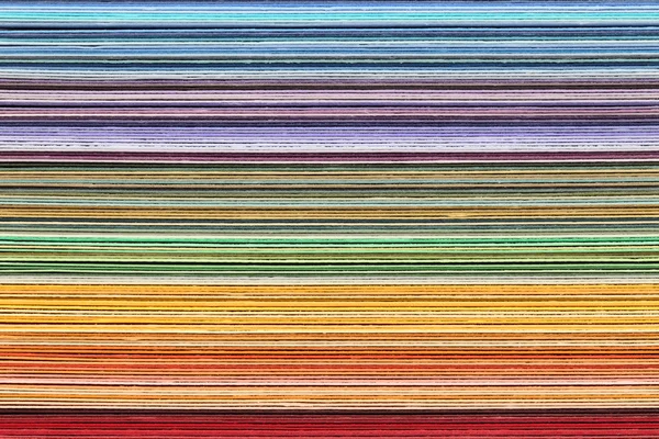 Renkli kağıt yığınını — Stok fotoğraf