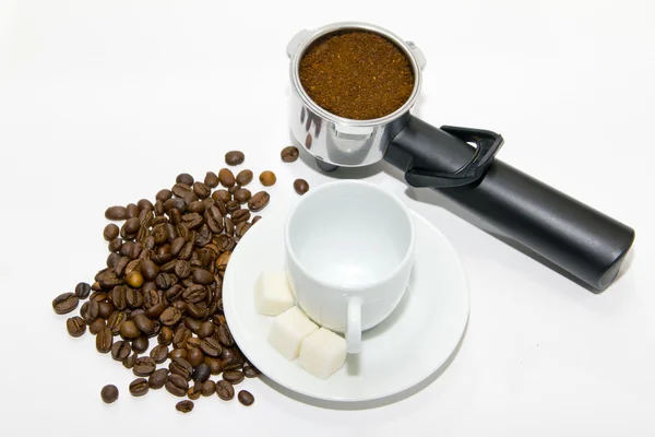 Apparatuur voor koffie — Stockfoto