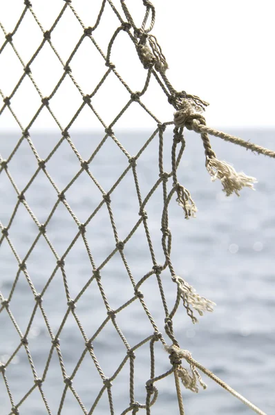 Havet och net — Stockfoto