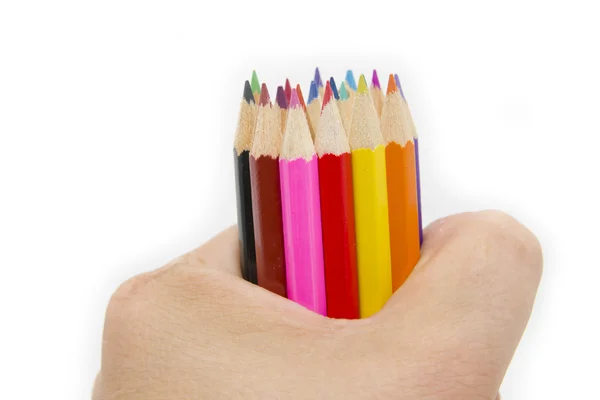 stock image Colored pencils