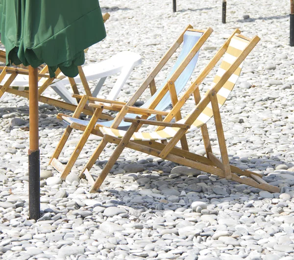 Καρέκλα παραλίας — Φωτογραφία Αρχείου