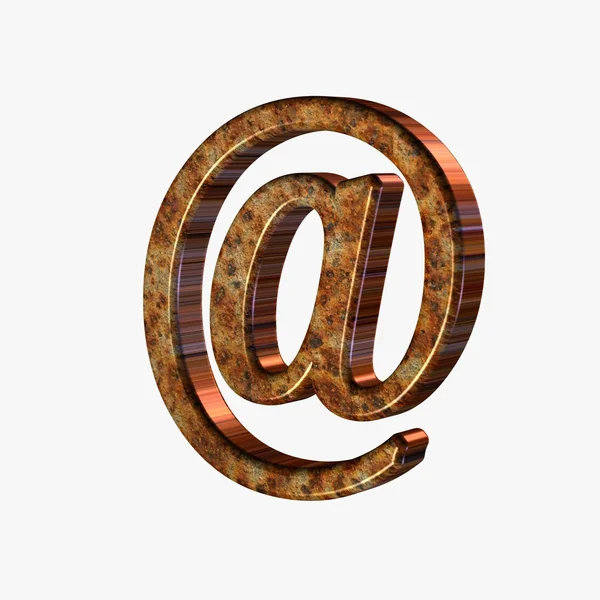 Símbolo de correo Internet — Foto de Stock
