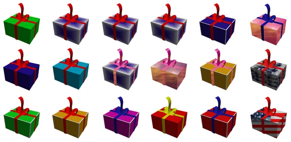 stock image Gift boxes