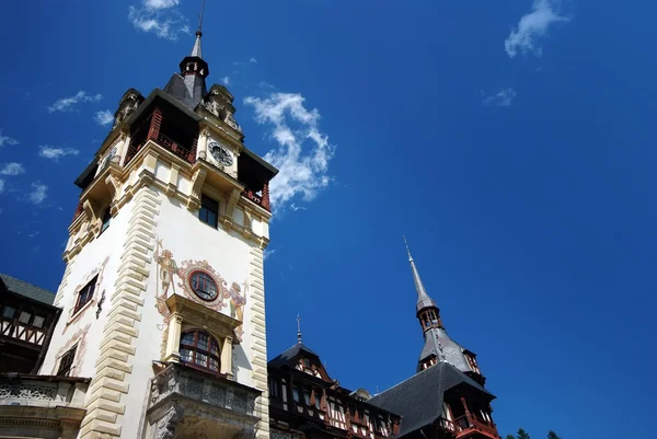 stock image Peles castle in Predeal,Romania