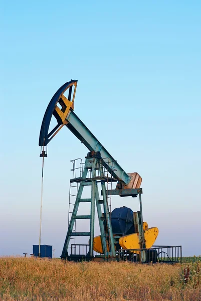Industrielle Ölpumpe Stockbild